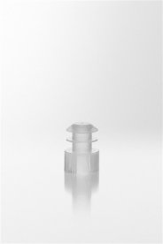 Ribbed plug PE, with high grip, with 2 sealing ribs, Ø 12 mm, natural, 20 000 pcs