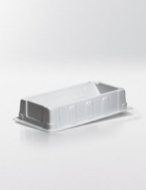 Reservoir PS, 50ml, high profile, 1 bottom, universal purpose, white, grad. 100 per carton (5 per inner bag)