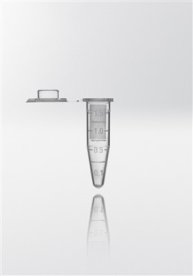 Microcentrifuge tube PP, premium surface, 1,5ml, attached cap, heat-resistant, transparent, grad., writ. area, np premium bio,