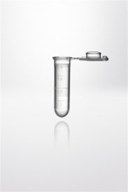 np Safelock-Cap microcentrifuge tube PP, 2ml, attached cap, boil-proof, transparent, grad., writ. area, np pcr ready, max. RCF 