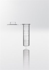 Microcentrifuge tube PP, 2ml, attached cap, heat-resistant, transparent, grad., writ. area, 5000 pcs