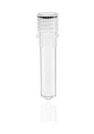 Micro screw cap tube PP, 2ml, with enclosed screw cap seperately in box, PP with O-ring, tube natural, cap transparent max. RCF