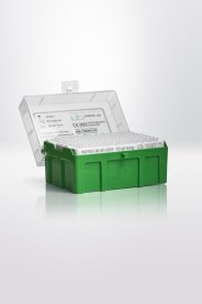 Pipette tips PP in rack, premium surface, 0,1-20µl, extra long, transparent, moulded rings, np premium, 5760 pcs