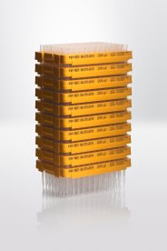 Pipette tips PP, premium surface, refill system, 0-200µl, 96 pcs/tray, transparent tips, 9600 pcs