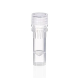 Micro screw cap tube PP, skirted, 0,5ml. 4000pcs/pack