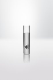 Mailing container PP, 60ml, Ø30x126 mm, with absorbing inlay, screw thread and print, 300 pcs