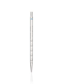 Serological pipette PS, 5ml, short, single peel-pack, transparent, color code: blue, grad., np pcr ready, sterile R, 200pcs/pac