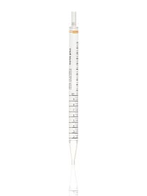 Serological pipette PS, 10ml, short, single peelpack, transparent, color code: orange, grad. np pcr ready, sterile R. 150pcs/pa