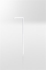 Spreader PS, Ø3,5x145 mm, width 38 mm, L-shaped, 5 pcs/bag, white, sterile R, 4000pcs