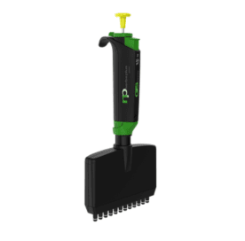 np GTS-pipette, 12-channel, variable, 20-200µl, color code yellow