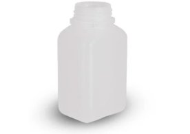 Flaska 250ml, HDPE, rektangulär (separat kork EBR49003985)