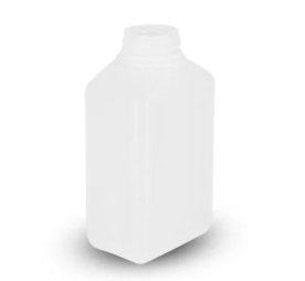 Flaska 500ml, HDPE, rektangulär (separat kork EBR49003985)