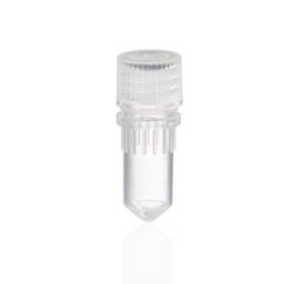 Micro screw cap tube PP, 0,5ml, assembeled screw, 4000pcs/pack
