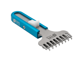 Manual 8-Channel Decapper for Push-Caps, Decaps 8 tubes simultaneously With ejection function