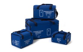 Combined isothermal bag for the transport of blood components SMALL - 300x260x220 mm