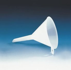 Funnel PP, Outer diameter: 40mm, Outer diameter stem: 5mm, Length stem: 35mm. 24pcs/pack