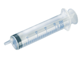 Single-use syringe, Luer lock tip, 5 ml, 100pcs/pack