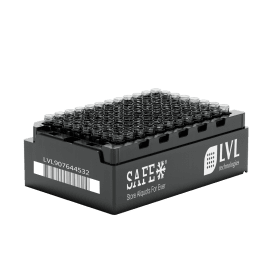 LX 1000 2D rör med sidokod i rack