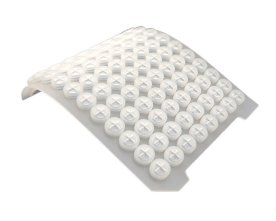 Silicone Mat for 2.0ml 96 Round Well Plate, Pierceable - 50pcs