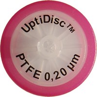  UPTIDISC_PTFE_25MM_0.20UM_PP, HOUSING SYRINGE FILTERS 100-pack