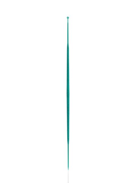 Inoculating loop/needle PS, 1μl, flexible, 20 pcs Zip Bag, green, sterile R, 5000pcs