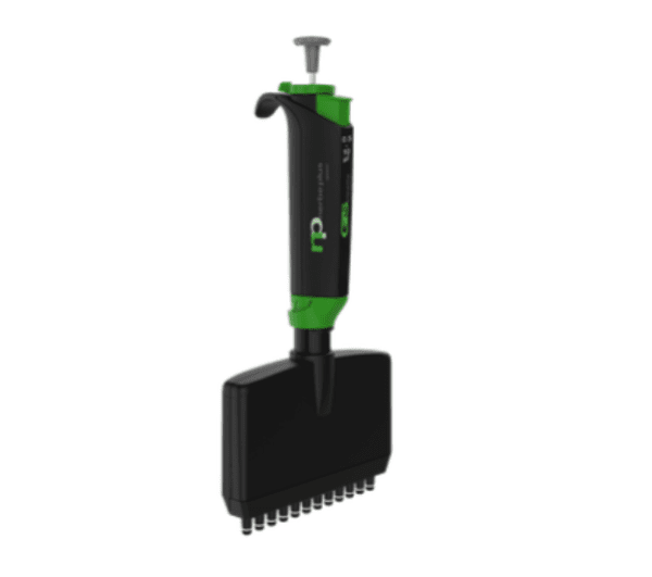 np GTS-pipette, 12-channel, variable, 0,5-10µl, color code grey