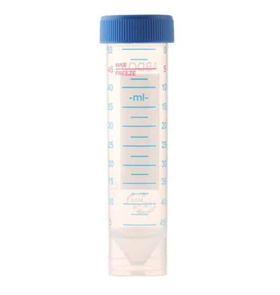 Centrifuge Tube, Conical, PP, 50 mL, Self Standing, Bulk, DNase/RNase free - 500pcs/pack
