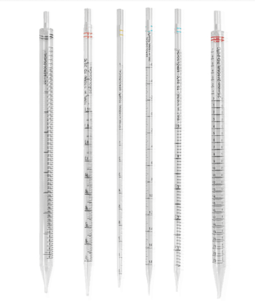 Serological Pipettes, Sterile, PS, 10 mL, Ind. Wrapped, DNase/RNase free - 800 pcs