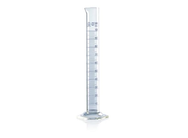 Graduated cylinder 2000ml , tall form, BLAUBRAND®, class A, Boro 3.3, DE-M