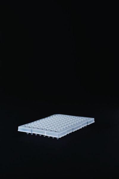 Pcr plates , pp - 96 semi-skirted standard well, DNase/RNase free, 100pcs